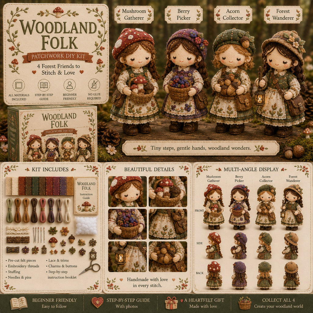 Ostatni dzień: Skorzystaj z 49% zniżki! Miniaturowy zestaw patchworkowy z serii Miniature World.