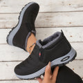🔥 【Specjalna zniżka 50%】【35–48】 👢 Zimowe buty unisex z ocieplającym pluszowym podszyciem – ciepłe, wygodne i antypoślizgowe na chłodne dni