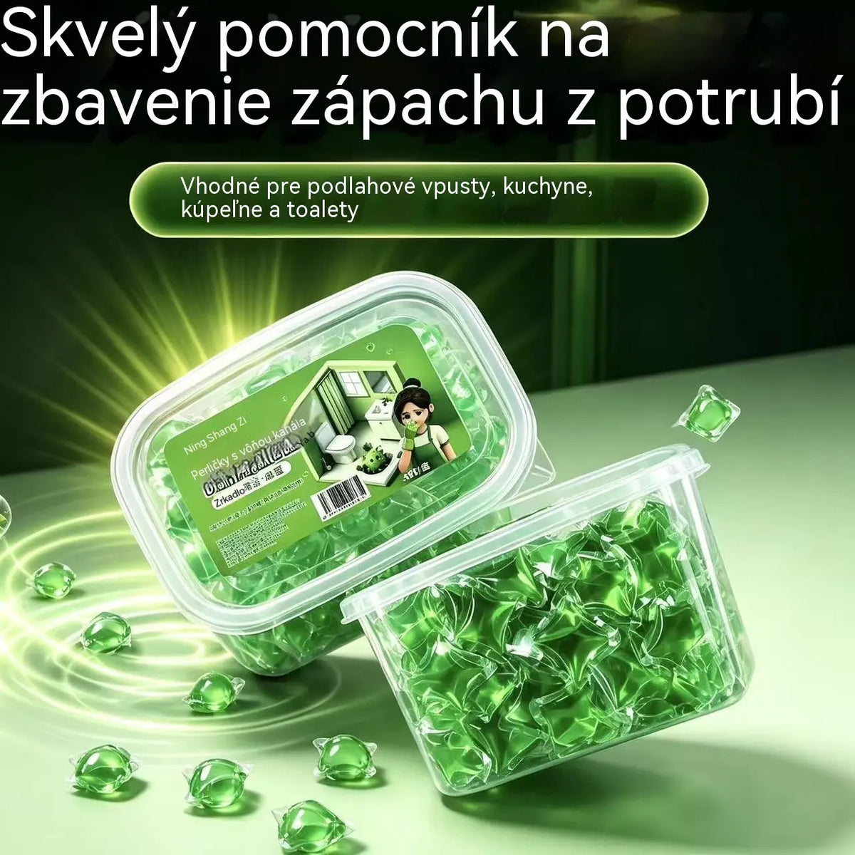 2 opakowania (100 tabletek) za 109 zł. Rozpuszczalne w wodzie kapsułki do usuwania nieprzyjemnych zapachów z odpływów – idealne do łazienki i kuchni.