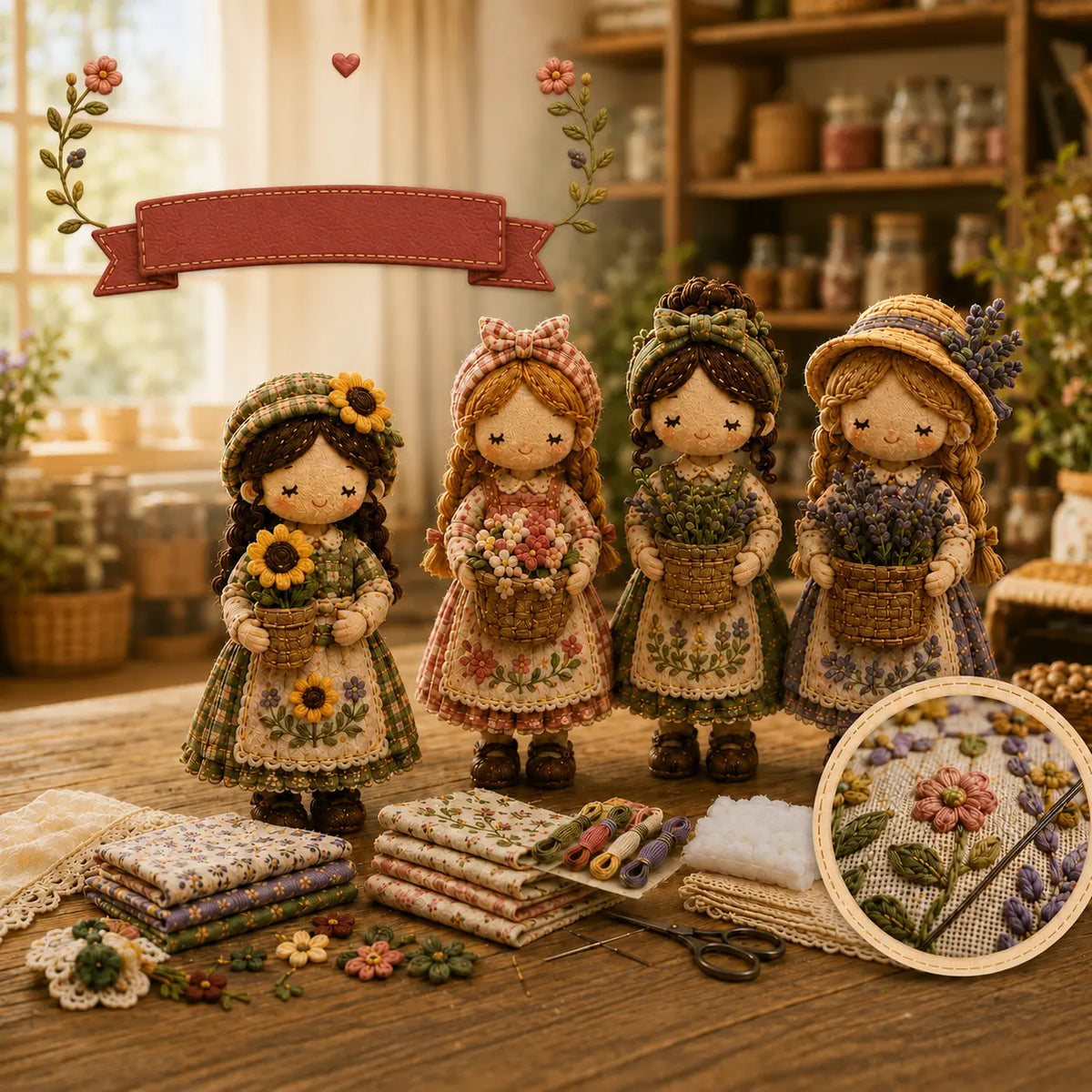 Ostatni dzień: Skorzystaj z 49% zniżki! Miniaturowy zestaw patchworkowy z serii Miniature World.