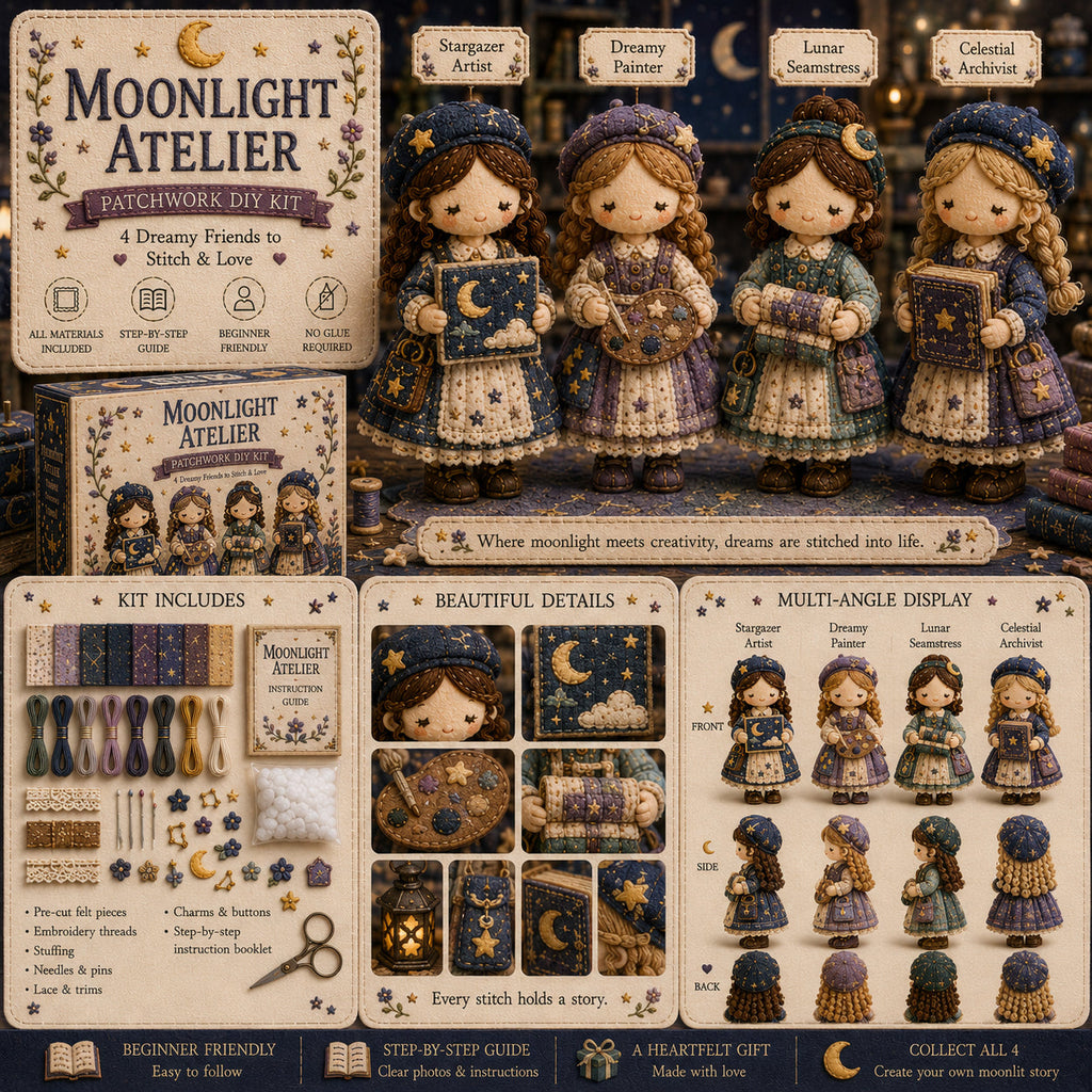 Ostatni dzień: Skorzystaj z 49% zniżki! Miniaturowy zestaw patchworkowy z serii Miniature World.